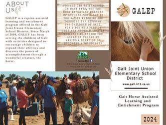 GALEP Galt Horse Assisted Learning and Enrichment brochure page 1