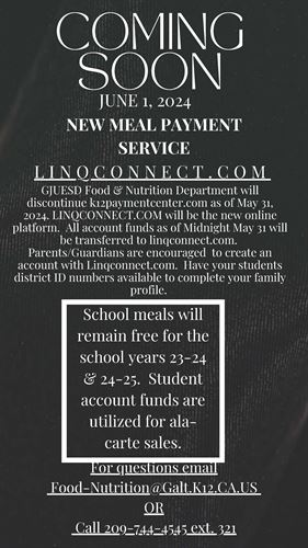 New Meal Payment service Flyer 