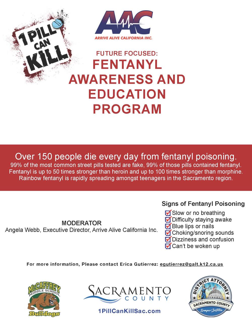 Fentanyl Awareness Flyer